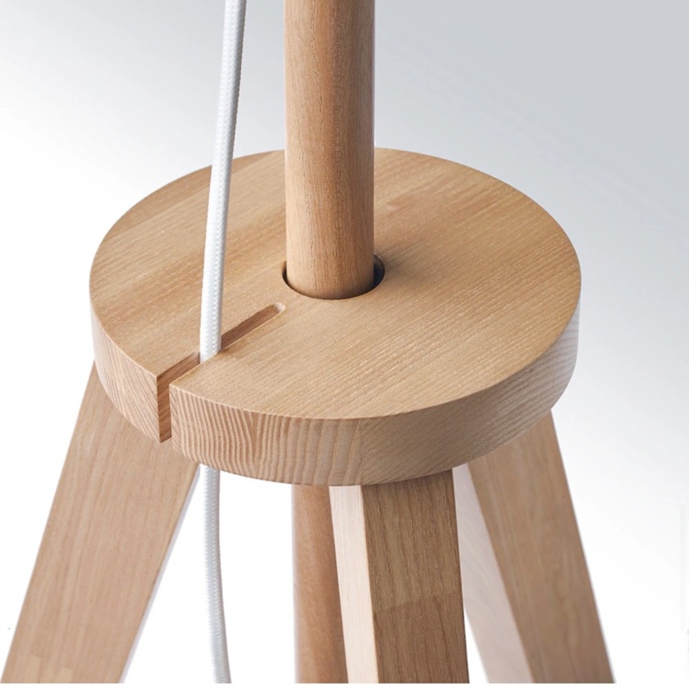 Brand New Floor lamp, ash/white - Picture 4 of 5